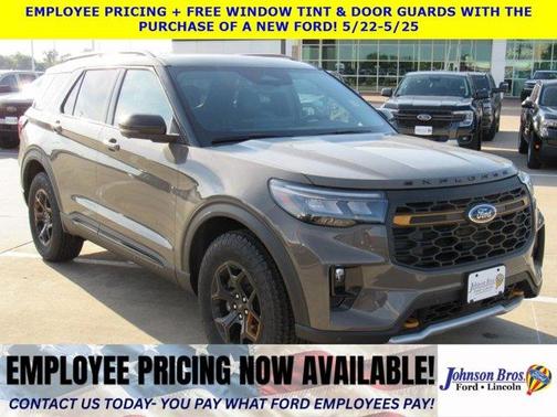 Gray 2026 Ford Explorer Tremor