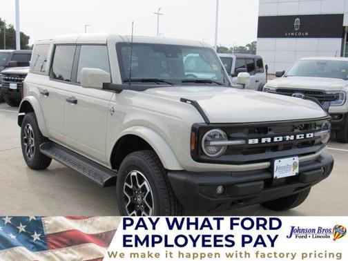 Beige 2026 Ford Bronco Outer Banks