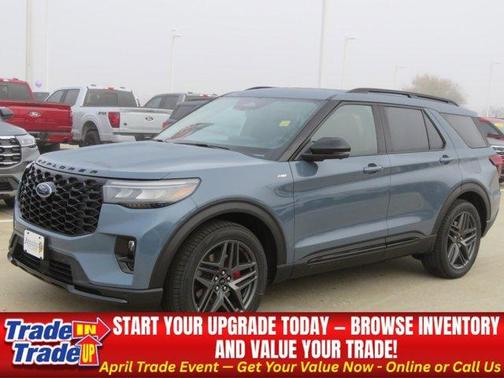 Vapor Blue 2026 Ford Explorer ST-Line