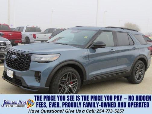 Vapor Blue 2026 Ford Explorer ST-Line