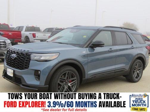 Vapor Blue 2026 Ford Explorer ST-Line