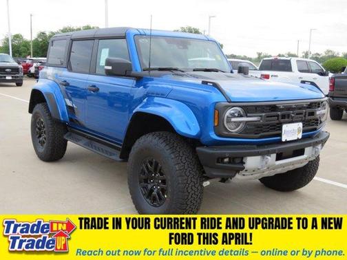 Velocity Blue Metallic 2026 Ford Bronco Raptor