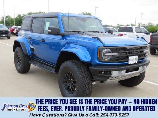 Velocity Blue Metallic 2026 Ford Bronco Raptor