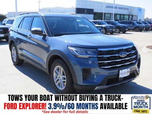 Medium Blue Metallic 2026 Ford Explorer Active