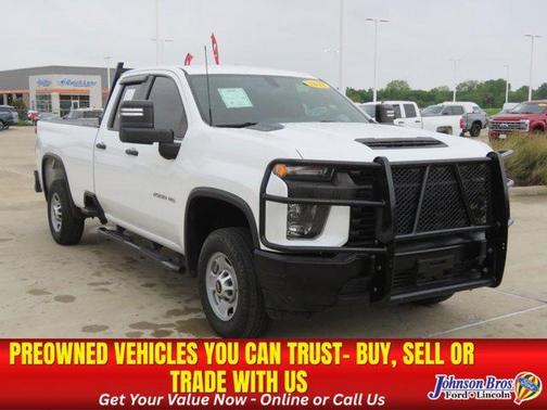 Summit White 2021 Chevrolet Silverado 2500 WT