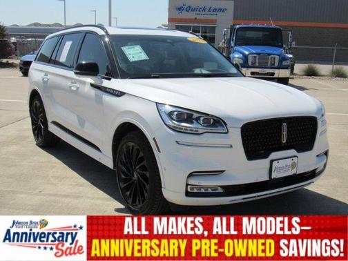 Pristine White 2023 Lincoln Aviator Reserve AWD