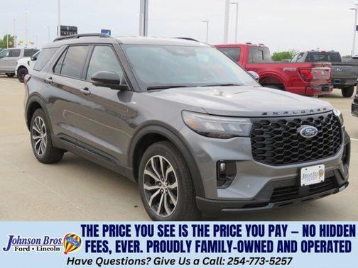 Carbonized Gray Metallic 2026 Ford Explorer ST-Line