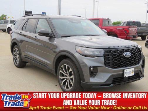 Carbonized Gray Metallic 2026 Ford Explorer ST-Line
