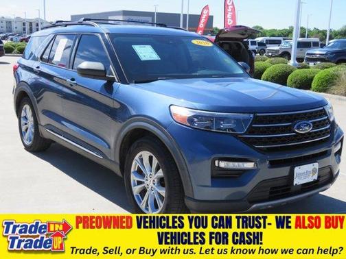 Blue 2020 Ford Explorer XLT