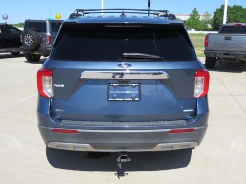 Blue 2020 Ford Explorer XLT