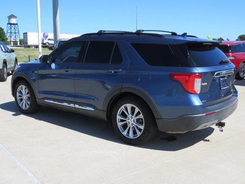 Blue 2020 Ford Explorer XLT