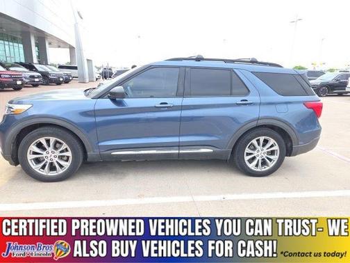 Blue 2020 Ford Explorer XLT