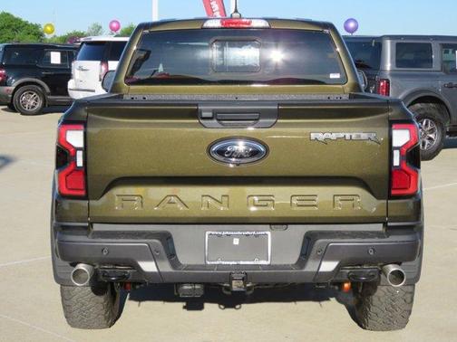 Green 2026 Ford Ranger Raptor