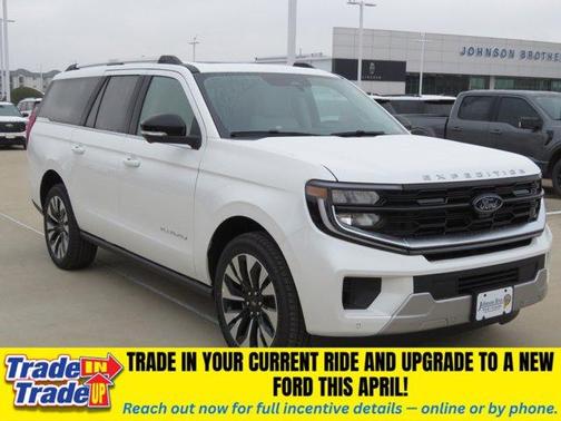 Star White 2026 Ford Expedition Max Platinum