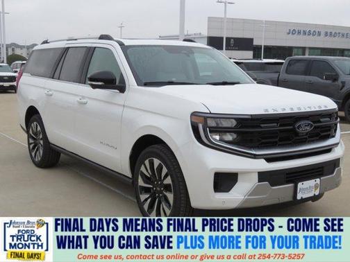 Star White 2026 Ford Expedition Max Platinum