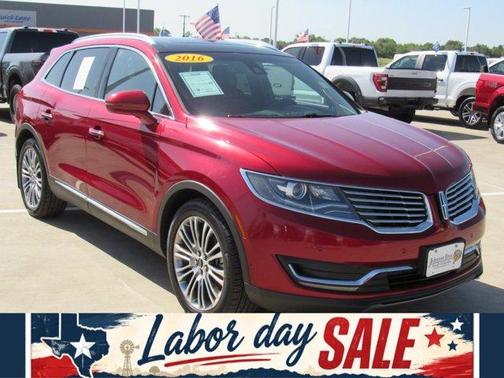 Ruby Red Metallic 2016 Lincoln MKX Reserve