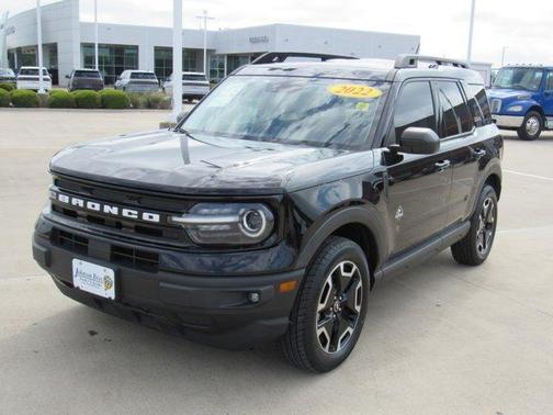 Shadow Black 2022 Ford Bronco Sport Outer Banks