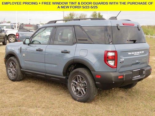Azure Gray Metallic 2025 Ford Bronco Sport Big Bend
