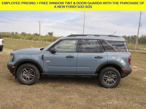 Azure Gray Metallic 2025 Ford Bronco Sport Big Bend