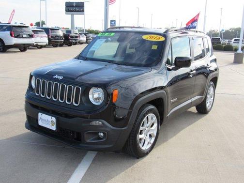 Black 2018 Jeep Renegade Latitude