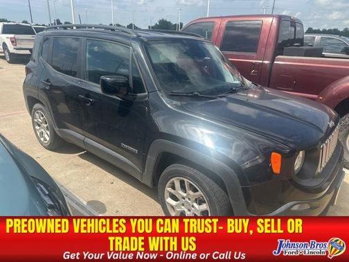 Black 2018 Jeep Renegade Latitude