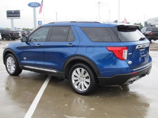 Blue Metallic 2021 Ford Explorer King Ranch