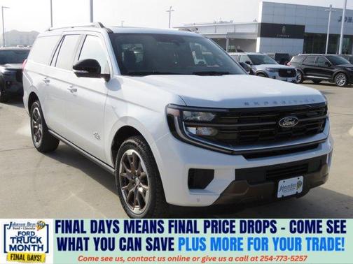 Star White 2026 Ford Expedition Max King Ranch