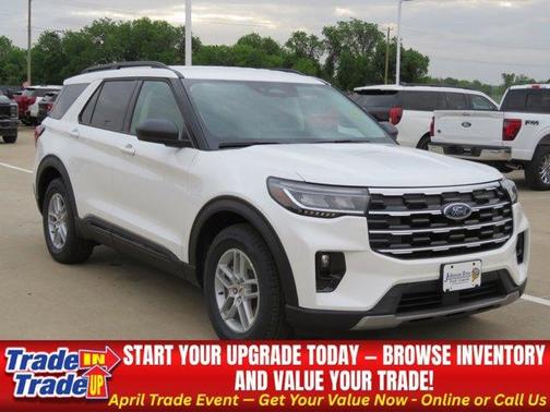 Star White 2026 Ford Explorer Active