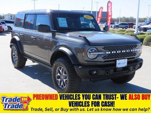 Gray 2025 Ford Bronco Badlands