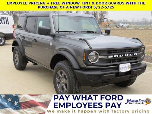 Carbonized Gray Metallic 2026 Ford Bronco Big Bend