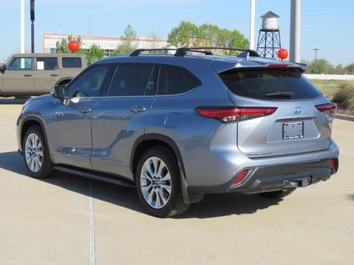 Blue 2021 Toyota Highlander Hybrid Limited