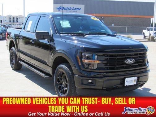 Black 2024 Ford F-150 XLT