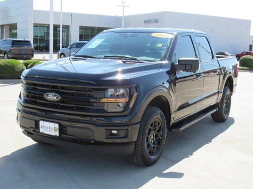 Black 2024 Ford F-150 XLT