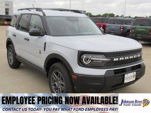 Space White Metallic 2026 Ford Bronco Sport Big Bend