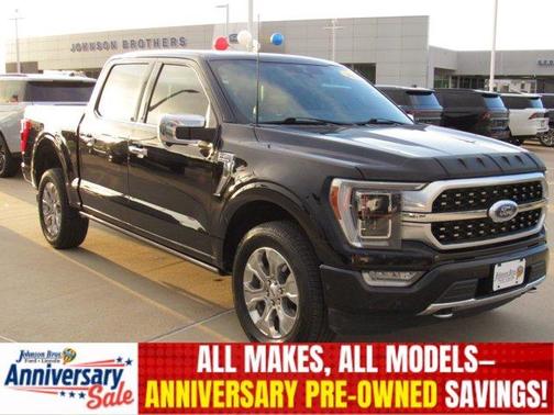 Black Metallic 2022 Ford F-150 Platinum