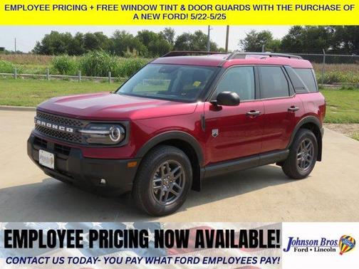Ruby Red Metallic 2025 Ford Bronco Sport Big Bend