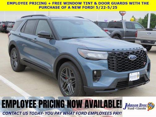 Vapor Blue 2026 Ford Explorer ST
