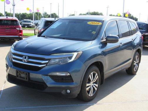 Blue 2018 Honda Pilot EX