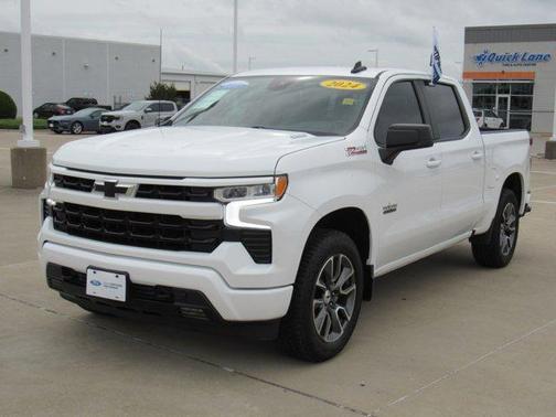 Summit White 2024 Chevrolet Silverado 1500 RST