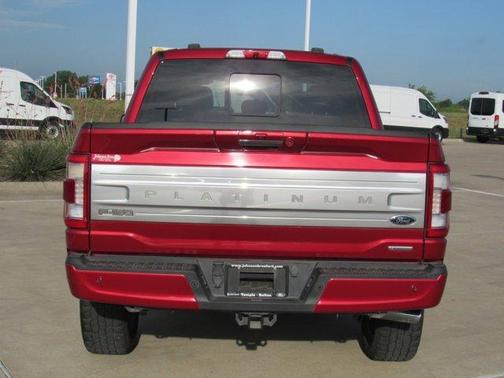 Red Metallic 2021 Ford F-150 Platinum