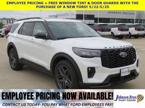 Star White 2026 Ford Explorer ST