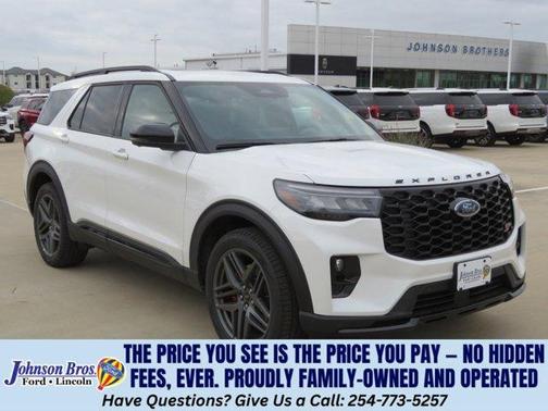 Star White 2026 Ford Explorer ST