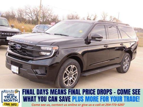 Agate Black Metallic 2026 Ford Expedition Max Active