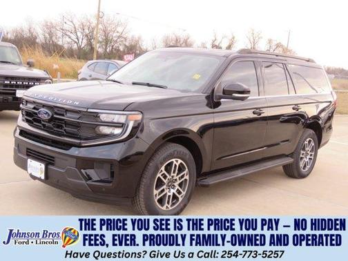 Agate Black Metallic 2026 Ford Expedition Max Active