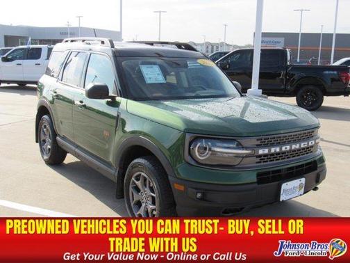 Green Metallic 2023 Ford Bronco Sport Badlands