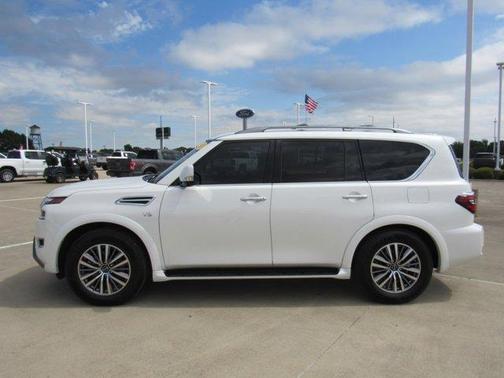 Aspen White 2021 Nissan Armada SL