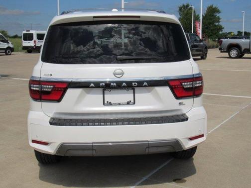 Aspen White 2021 Nissan Armada SL