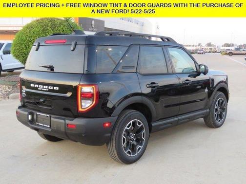 Shadow Black 2025 Ford Bronco Sport Outer Banks
