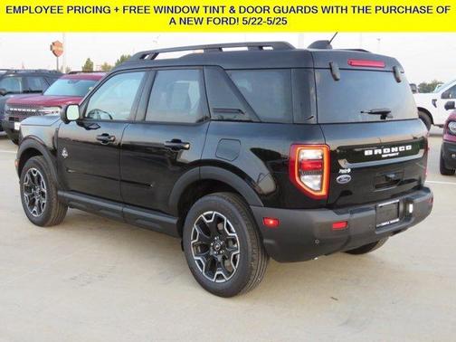 Shadow Black 2025 Ford Bronco Sport Outer Banks