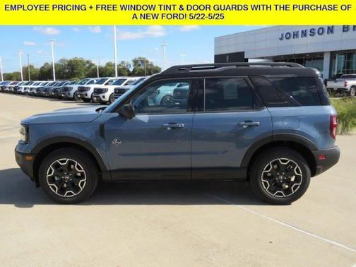 Azure Gray Metallic 2025 Ford Bronco Sport Outer Banks